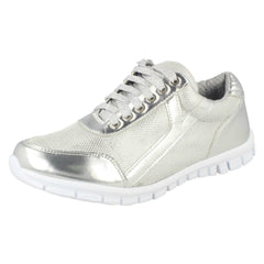 Ladies Waves Lace Up Trainers