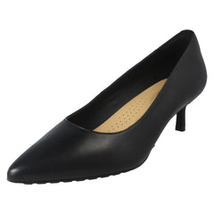 Ladies Clarks Slip On Pointed Toe Court Shoes Adela Court