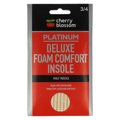 Cherry Blossom Platinum Deluxe Foam Comfort Half Insoles