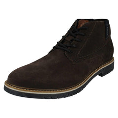 Mens Bugatti Stylish Lace Up Desert Boots 331-83736-1400