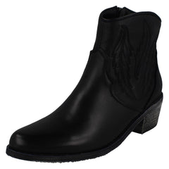 Ladies Leather Collection Cowboy Boots F51133