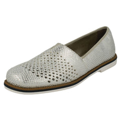 Ladies Rieker Slip On Casual Loafers 45555