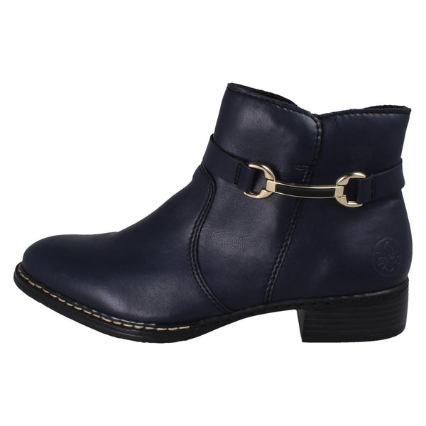 Ladies Rieker Ankle Boots 73487