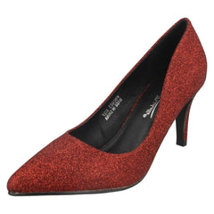 Ladies Anne Michelle Mid Heel Court Shoes