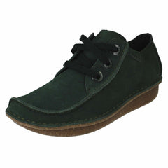 Ladies Clarks Comfortable Lace Up Shoes Funny Dream