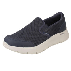 Mens Skechers Machine Washable Casual Slip On Trainer Go Walk Flex Request