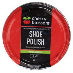 Cherry Blossom Shoe Polish With Carnauba Wax