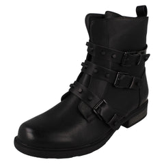 Ladies Spot On Ankle Boots F51019
