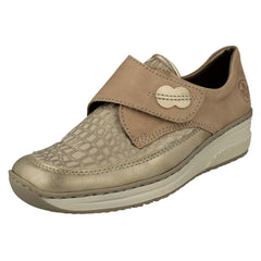 Womens Rieker Hook And Loop Shoes 487C0