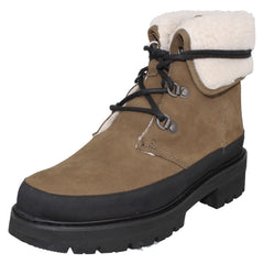 Ladies Clarks Warm Lined Classic Biker Boots Orianna Turn