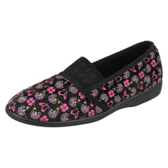 Ladies Nevada Floral Design Slippers Style 223069