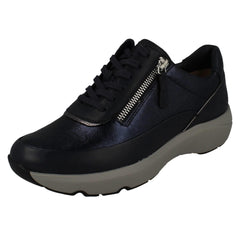 Womens Clarks Zip Detail Trainers Tivoli Zip