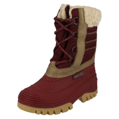 Girls Startrite Warm Lined Boots Rustic