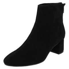 Ladies Leather Collection Suede Leather Ankle Boots F50966