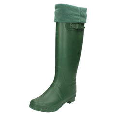 Ladies Spot On Removable Fleece Lined Wellington Boots X1170