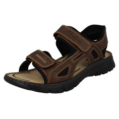 Mens Rieker Light Weight Adjustable Sandals 26761