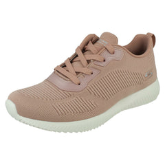 Ladies Bobs Sport By Skechers Trainers With Memory Foam Tough Talk 32504