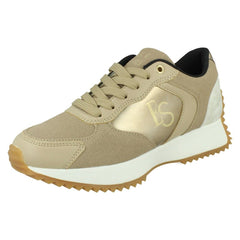 Ladies Elle Sport Casual Lace Up Trainers F7326