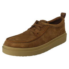 Mens Casual Clarks Lace Up Shoes Polden Moc