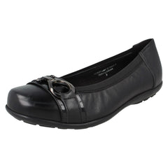 Ladies Easy B Slip On Flats Davina