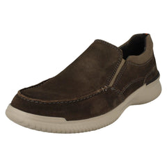 Mens Clarks Contoured Comfort Slip On Shoes Donaway Free