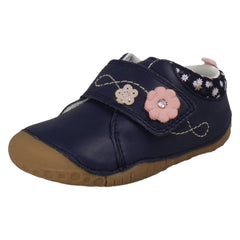 Girls Startrite Floral Detail Pre-Walker Shoes Lila