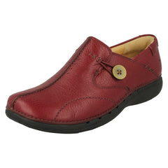 Ladies Clarks Un Structured Slip On Shoes Un Loop