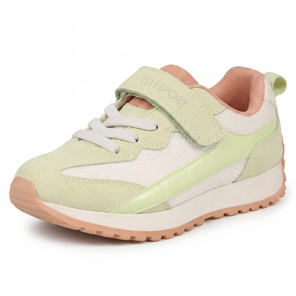 Girls Elle Sport Colourblock Mesh Trainers H2720