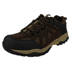 Mens Northwest Territory Waterproof Lace Up Outdoor Shoes Steen