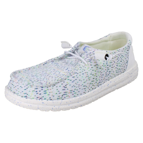 Ladies Hey Dude Shoes Wendy Stretch Speckle