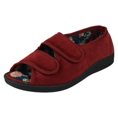 Ladies Four Seasons Floral Lined Slippers Mary