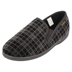 Mens Rosebank Twin Gusset Indoor Slippers Jack