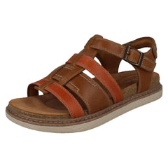 Ladies Clarks Gladiator Sandals Arwell Sun