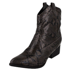 Ladies Spot On Ankle Boots F51018
