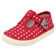 Girls Startrite Canvas Shoes Jitterbug