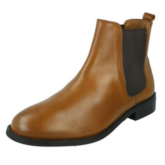 Ladies Leather Collection Chelsea Ankle Boots