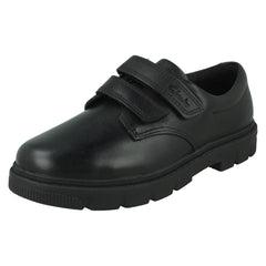 Boys Clarks Chunky Sole School Shoes Lorcam Loop K