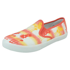 Ladies Spot On Beach Style Pumps F80086