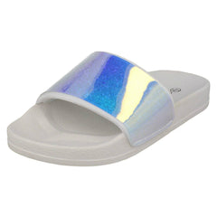 Girls Spot On Casual Sliders H0323