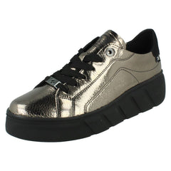 Ladies Rieker Lightweight Lace Up Casual Shoes W2601