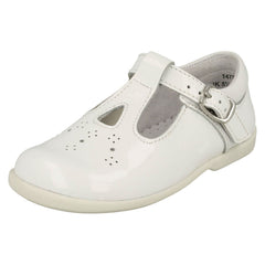 Girls Startrite Cut Out Detailed T-Bar Shoes - Swirl