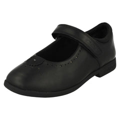 Girls Clarks Cut Out Star Detailed Mary Jane Shoes Magic Step Bar