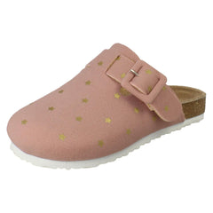 Girls Pineapple Casual Mule Shoes H2698