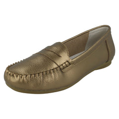 Ladies Down To Earth Leather Shoes F80445