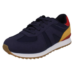 Kids Clarks Colour-Pop Sporty Trainers Jaspen Vibe Y