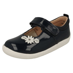 Girls Startrite Flower Detailed Shoes - Fairy Tale