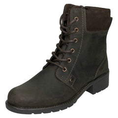 Ladies Clarks Ankle Boots Orinoco Spice