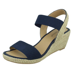 Ladies Savannah Wide Fit Wedges F2292