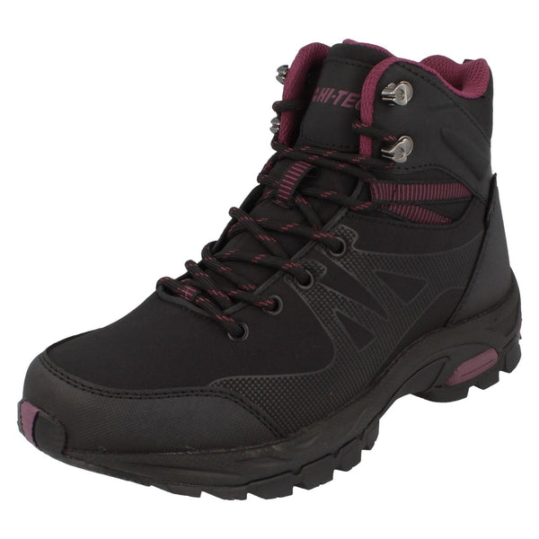 Ladies Hi-Tec Walking Boots Jackdaw Mid Wp Womens