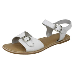 Ladies Leather Collection Ankle Strap Sandals